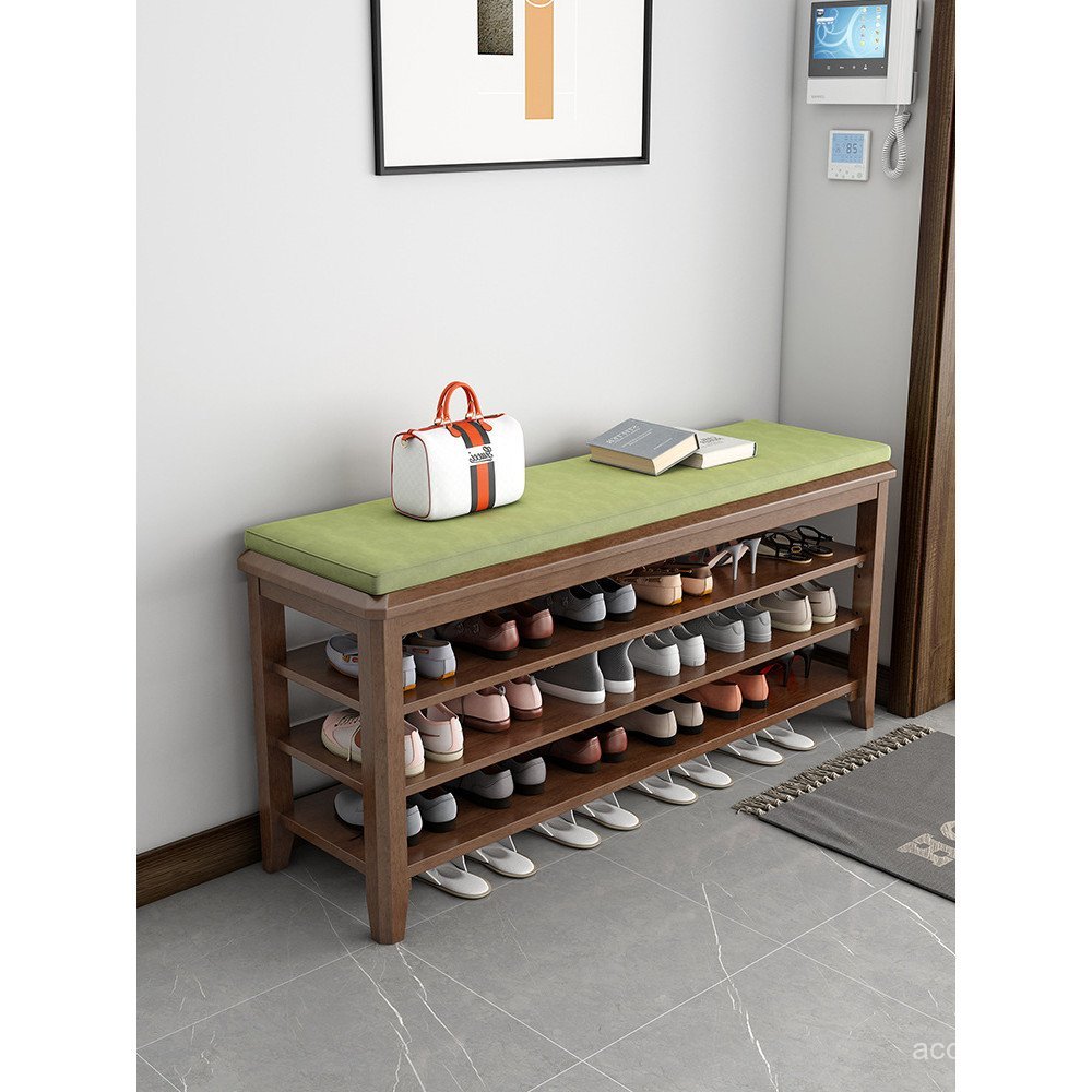 Entryway Integrated Shoe Bench Shoe Changing Bench Entryway Shoe ...