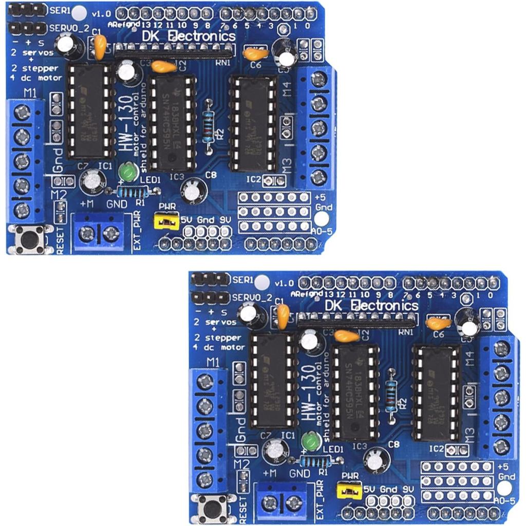Eagles L293D DC Motor Drive, 2 PCS Motor Control Shield Module Stepper ...