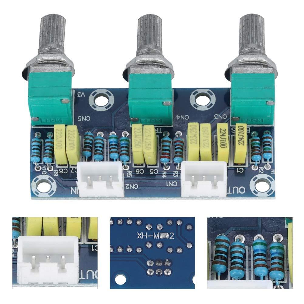 Preamplifier Module Board 3 Channels Pre-Amplifier Module Toning Board ...