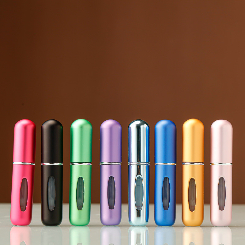 Botol Parfum Mini 5ml Aluminium Isi Ulang Portable - Gambar 2