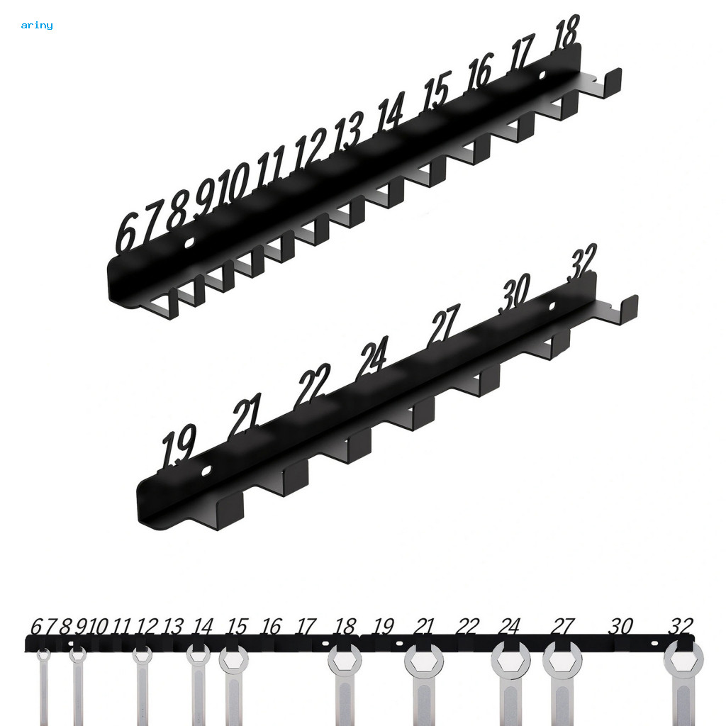 ARI Wrench Holder Wrench Rack Heavy Duty Wall-mounted Metal Wrench ...