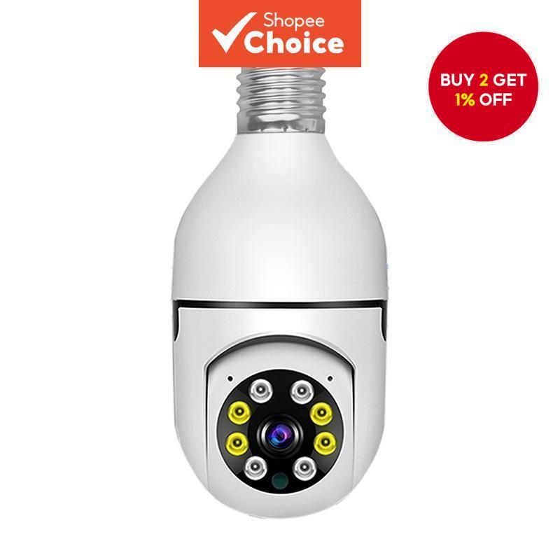 CCTV Mount Indoor & Outdoor Security Camera with Two-Way Voice and 360 ...