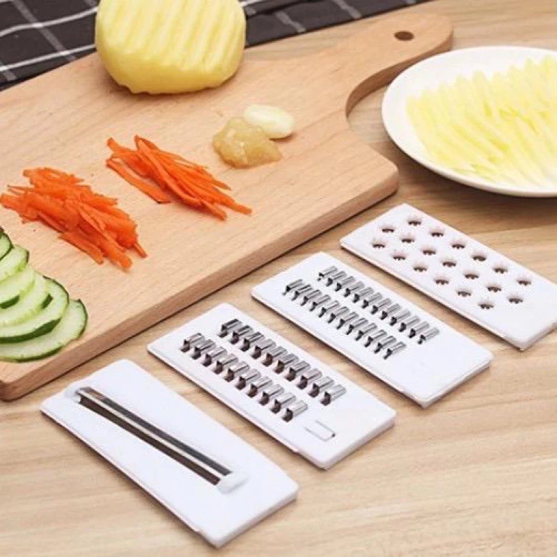 ALAT PARUTAN MULTIFUNGSI BUAH DAN SAYURAN SET 4 IN 1 - Gambar 4