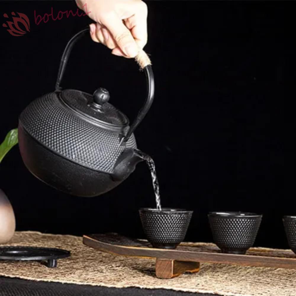 [READY STOCK] Cast Iron Pot Teapot, With Stainless Steel Infuser Fast ...