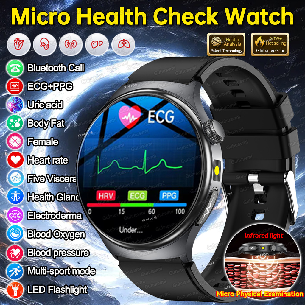 2026 New For HUAWE Heart Health Monitor Original Smart Watch Uric Acid ...