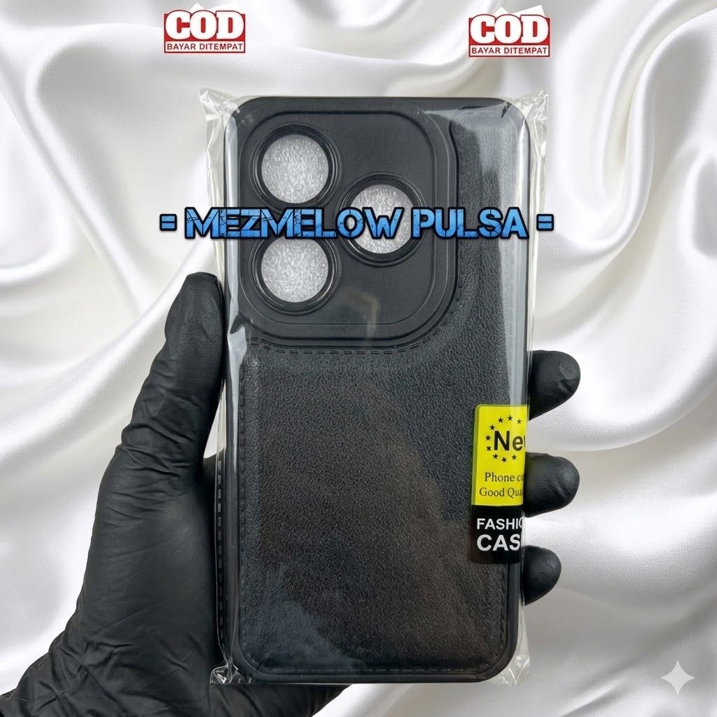 Caseng Soft Case Softcase Leather Caseng TECNO SPARK 20C / Spark Go 2024 / SMART 8