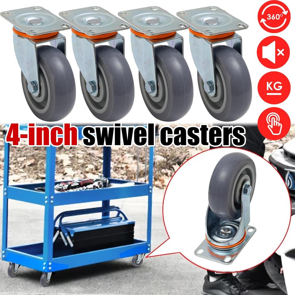 Universal Stainless Steel Castor Roller Swivel Wheel Caster Furniture ...