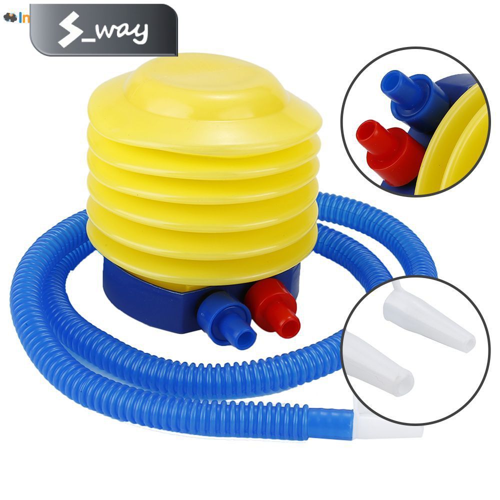 Balloon Foot Pump + Hose Plastic Housing Foot Operated Air Pump ...