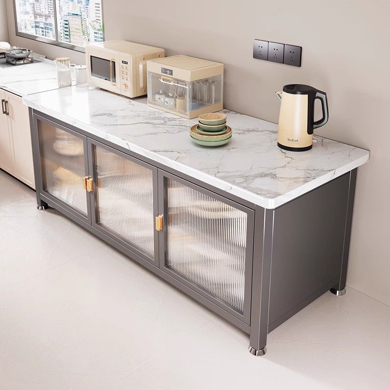 [48H Shipping] Kitchen Cabinet Household Rock Board Countertop ...