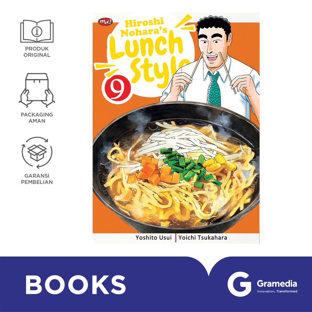 Gramedia Surabaya Hiroshi Nohara's Lunch Style 09 (YOICHI TSUKAHARA