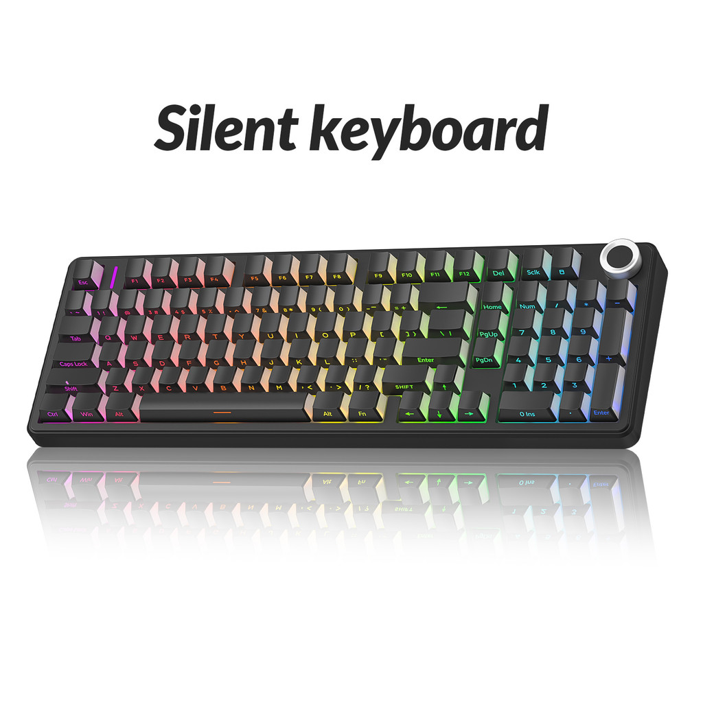 AULA F99 Customized Mechanical Keyboard 99 keys The Three Mode ...
