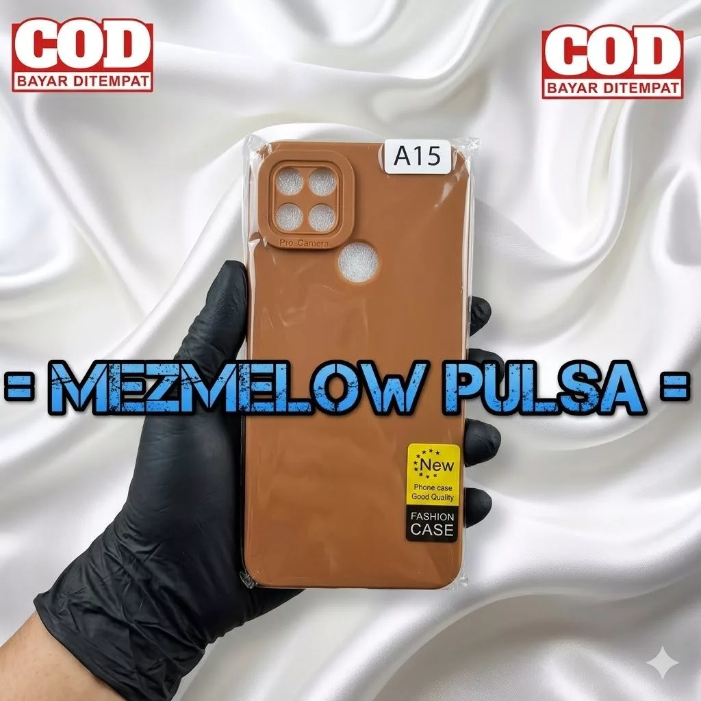 Casing Pelindung Kamera Caseng Silicone Softcase OPPO A15 / OPPO A15S - Gambar 3
