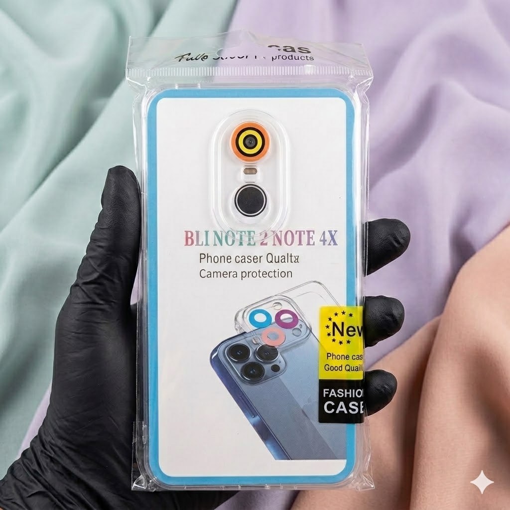 Silikon Transparant Casing Caseng Softcase XIAOMI REDMI NOTE 4X / XIAOMI REDMI 12 4G - Gambar 2
