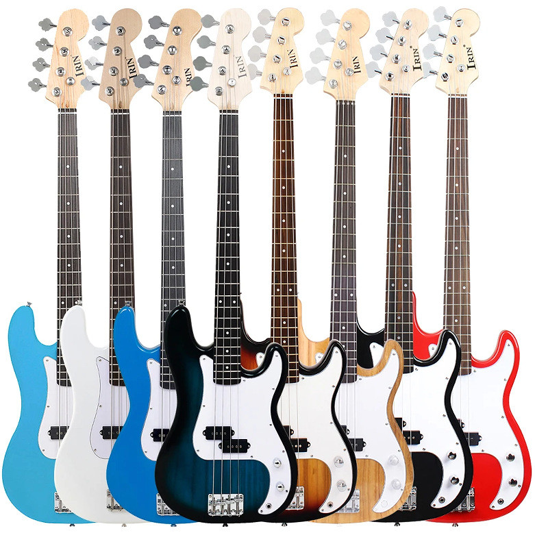 IRIN Electric Bass Guitar Four-String Electric Bass Guitar Bass Guitar ...