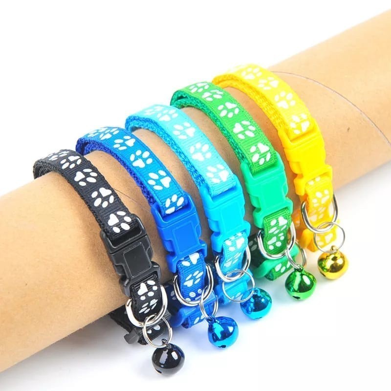 Kalung Kucing Anjing Lucu Dengan Lonceng Nyaman - Gambar 4