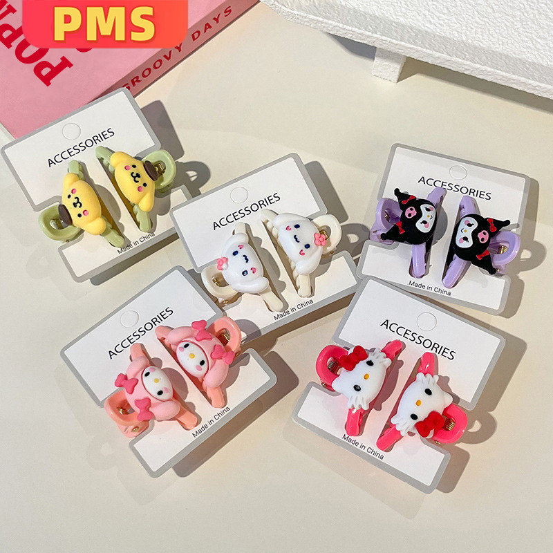 POPmaker Jepit Rambut Anak Kuromi 2 Pcs Cute Aman