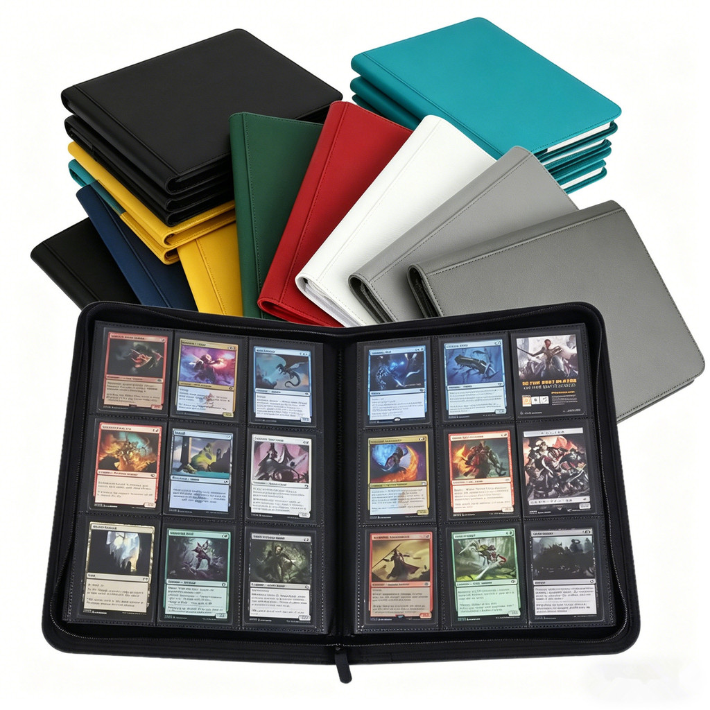 SG】Pokemon Zip Binder: 9-Pocket Trading Card Album Folder with 20