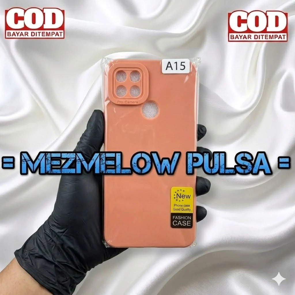 Casing Pelindung Kamera Caseng Silicone Softcase OPPO A15 / OPPO A15S - Gambar 2