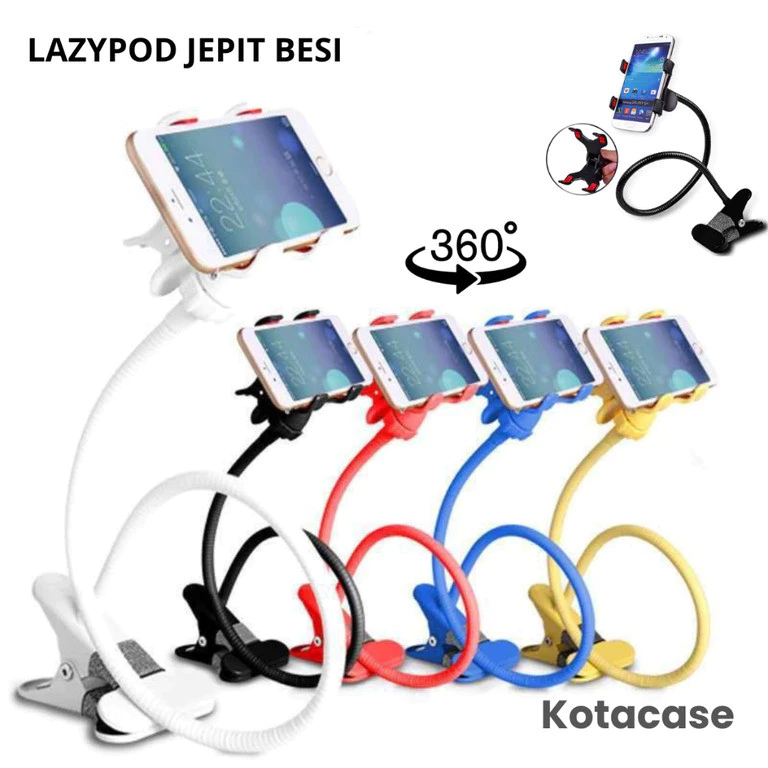 LAZYPOD JEPIT FLEKSIBEL HOLDER HP - Gambar 2