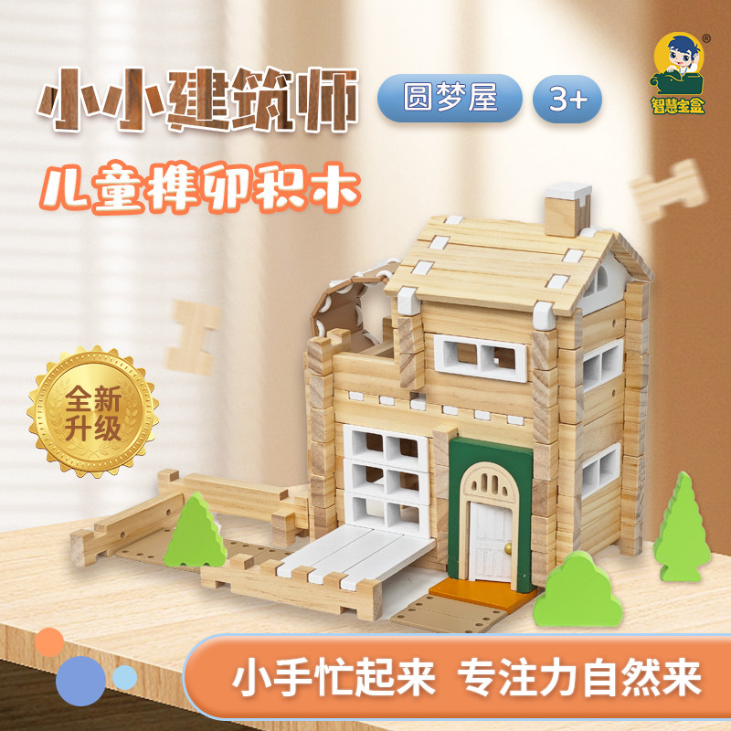 Wisdom Treasure Box Children's Luban Mortise and Tenon Structure ...