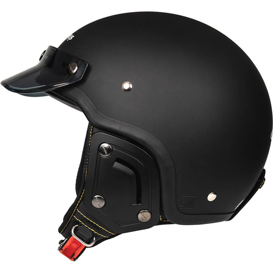 Cargloss CFS Chips Retro Helm Half Face - Black Doff - Gambar 3