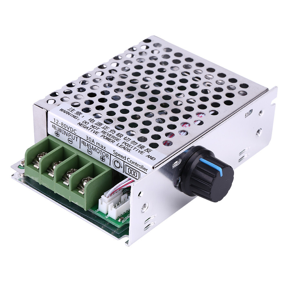 3-digit LED display Digital Display Speed Controller DC Motor for ...