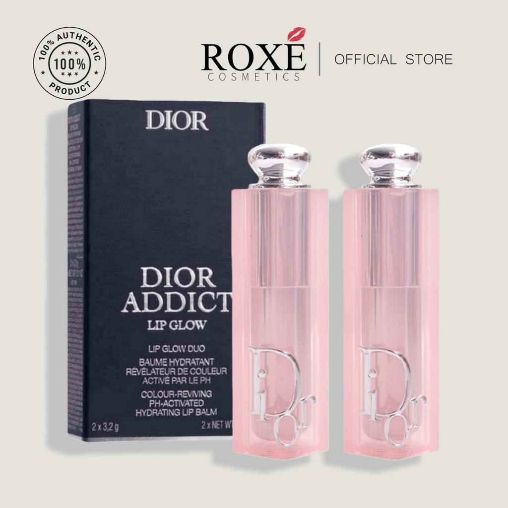 DIOR | Addict Lip Glow Balm 24hour Hydration Lipstick 3.2g-#001 Pink ...