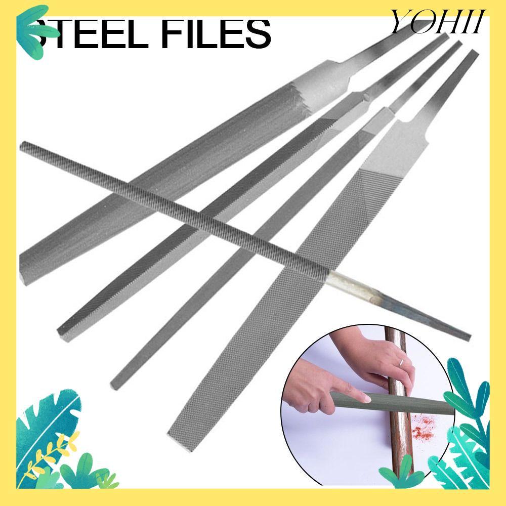 YOHII Steel Files, Steel 6/8 Inch Saw File, High Hardness Straightening ...