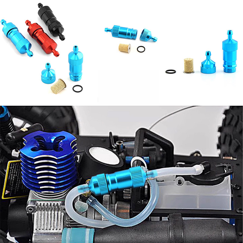 Aluminum Fuel Filter for Nitro/GAS RC Boats, Aircraft, Vehicle Models ...