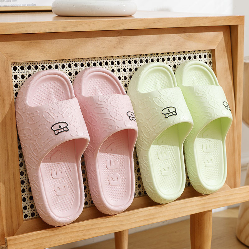 POPmaker shop Sandál Slop Indoor / Sendal Rumah Model Beruang - Anti Slip, Nyaman, dan Desain Kartun yang Lucu COD - Gambar 3