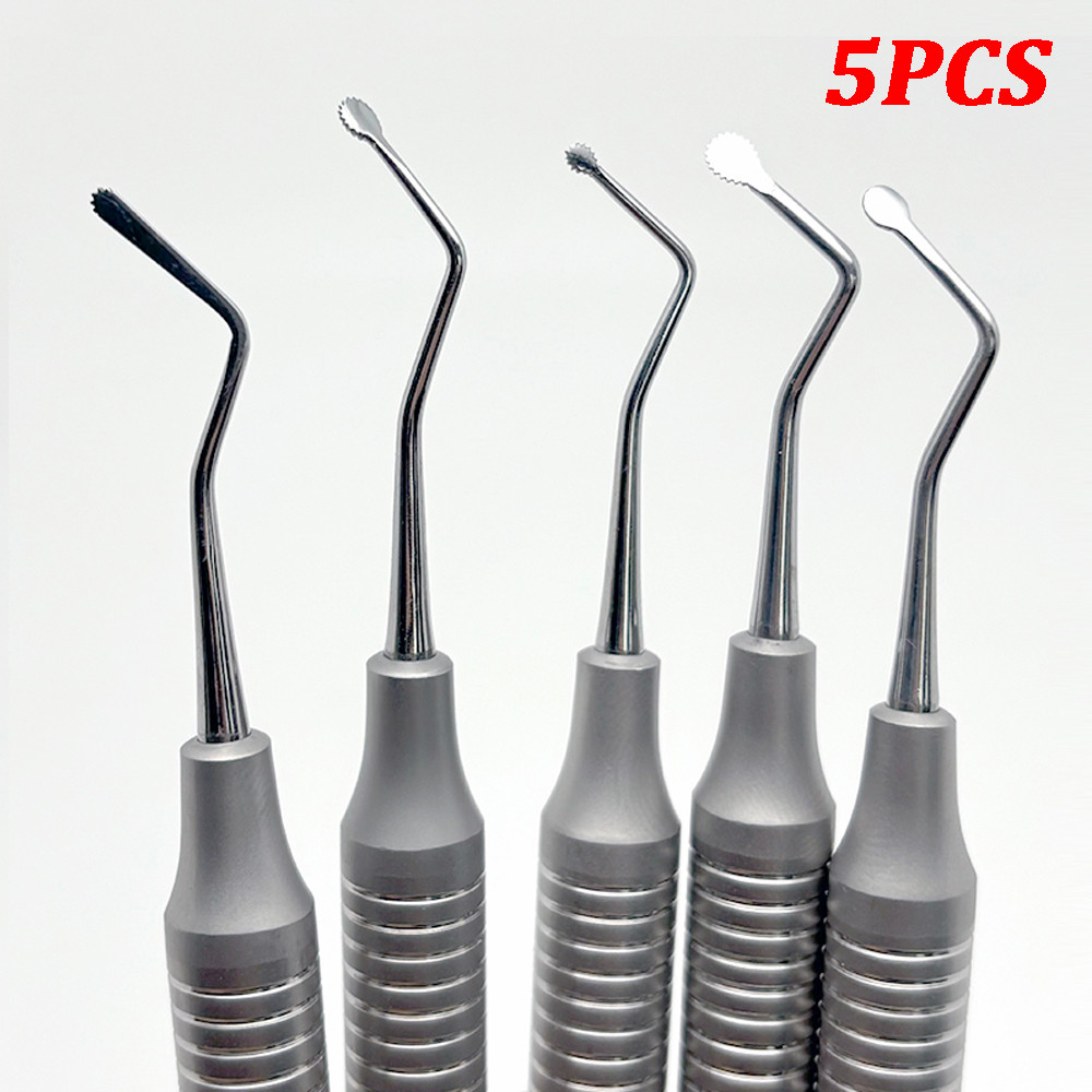 5Pcs/set Dental Gingival Cord Packer Retraction Instruments Separator ...