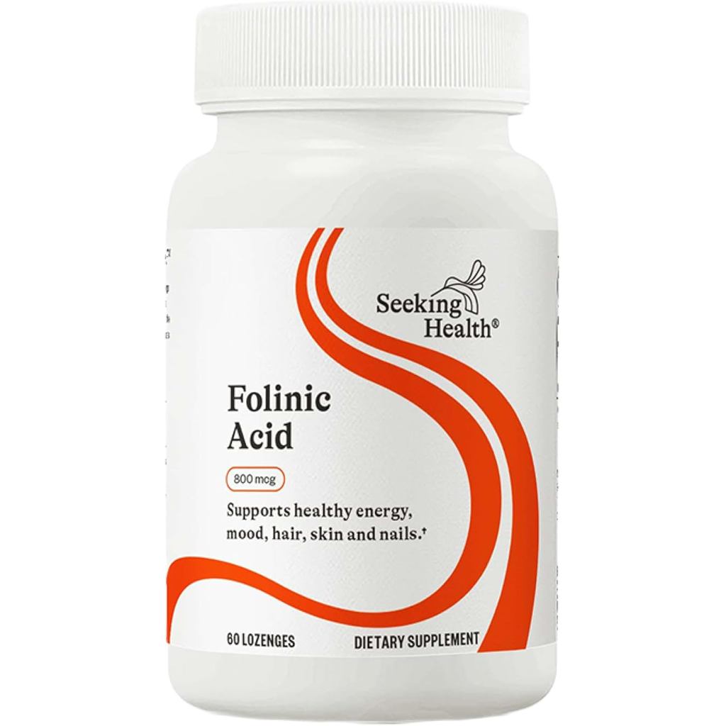 Exp:05/28 *Seeking Health Folinic Acid - Methylated Form of Folate ...