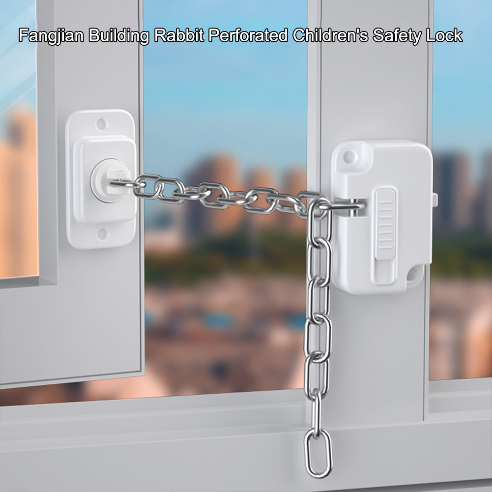 [New] Window Safety Locks Self Adhesive Window Restrictor Child Safety ...