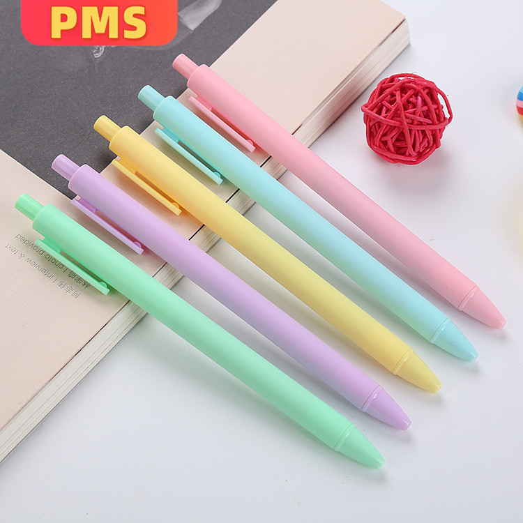 POPmaker shopPena Cetekan Macaroon Warna Pastel LUCU BANGET! - Tinta Hitam yang Lancar, Gaya Foreveryoung yang Kekinian, Nyaman Banget untuk Menulis Seharian di Sekolah & Kantor! H999 COD
