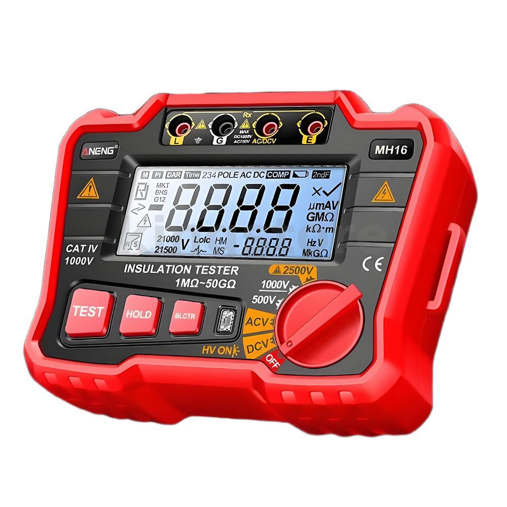 10kv 5000V Insulation Resistance Tester Portable Megohmmeter Ohm Meter