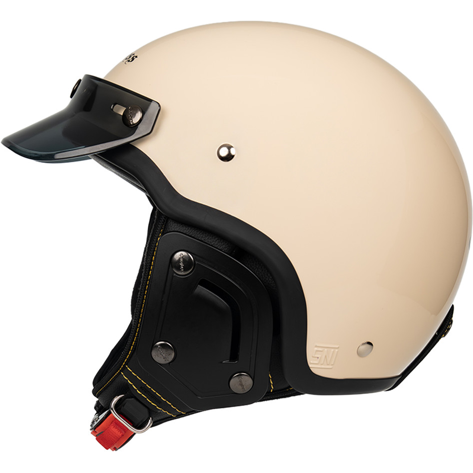 Cargloss CFS Chips Retro Helm Half Face - Avorio - Gambar 3