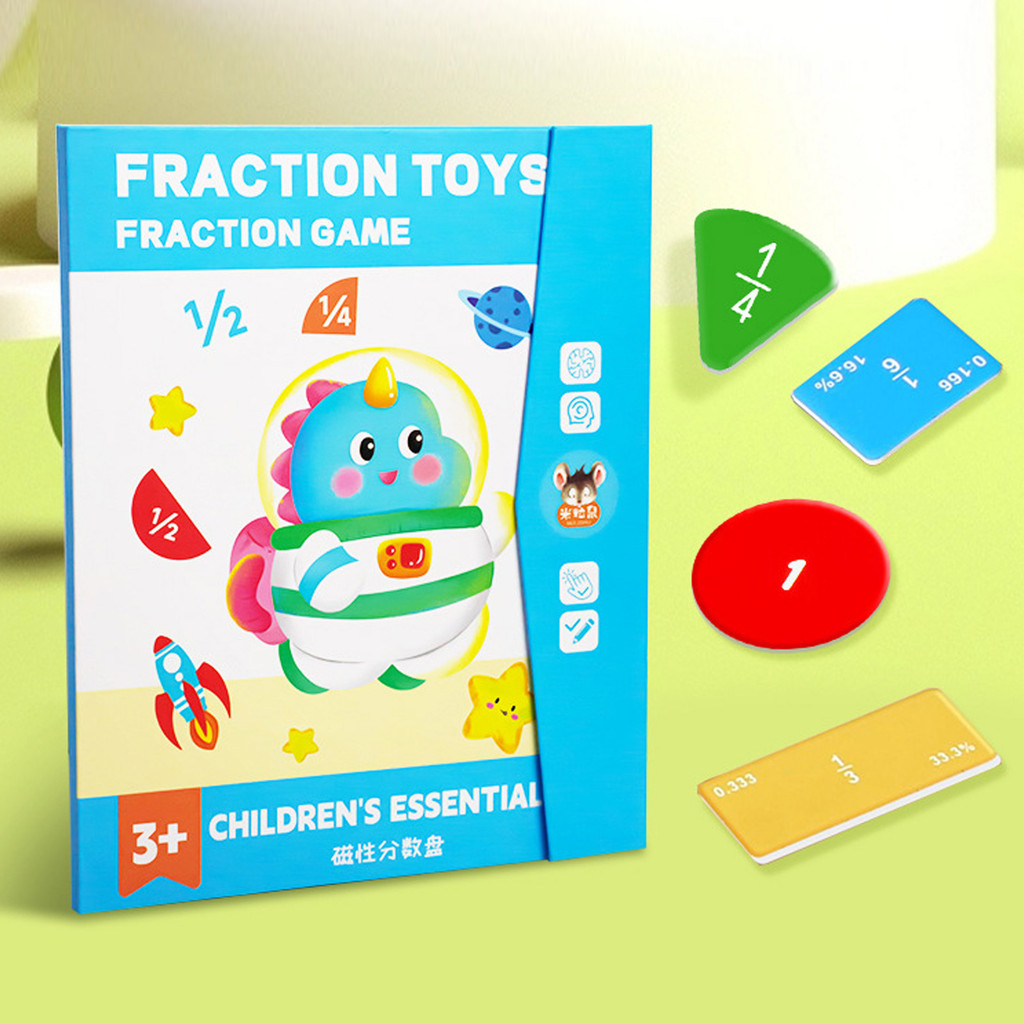 [New] Magnetic Elementary Fraction Manipulatives W/ Fraction Tiles ...