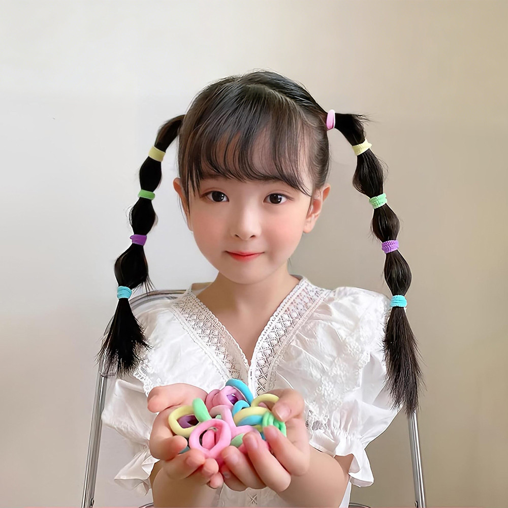POPmaker Ikat Rambut Elastis Isi 50 Anak Dewasa - Gambar 3