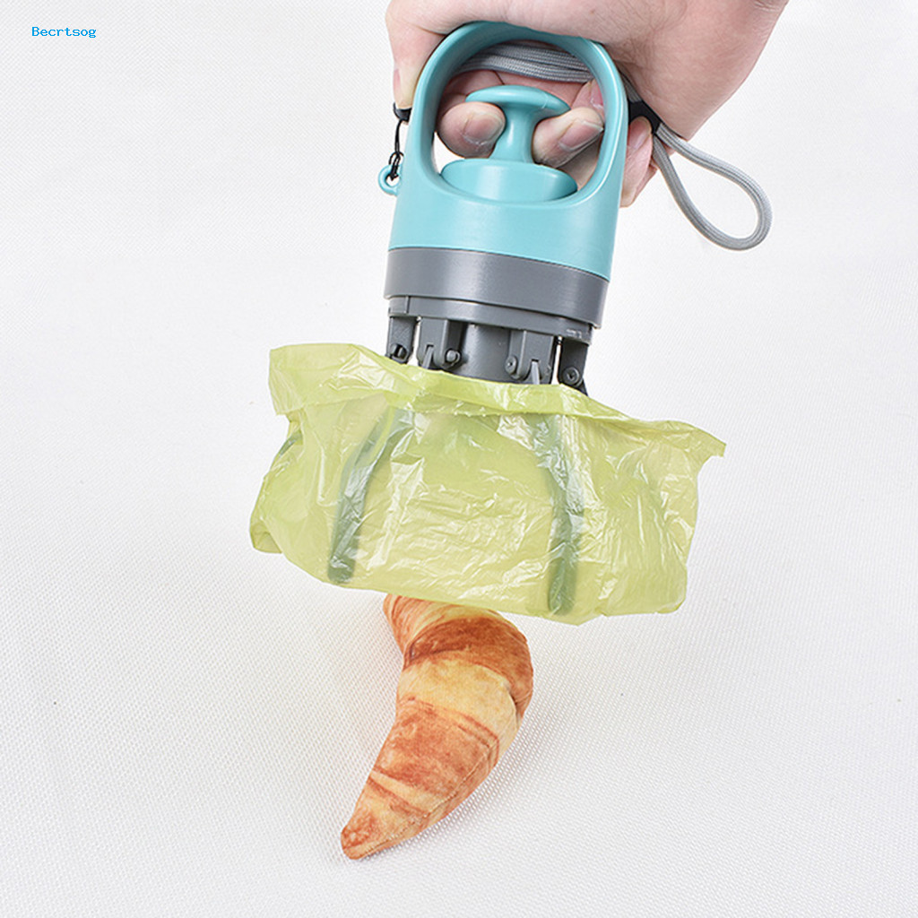 Pet Poop Scooper Six Claw Dog Poop Picker Portable 6-claw Dog Poop ...
