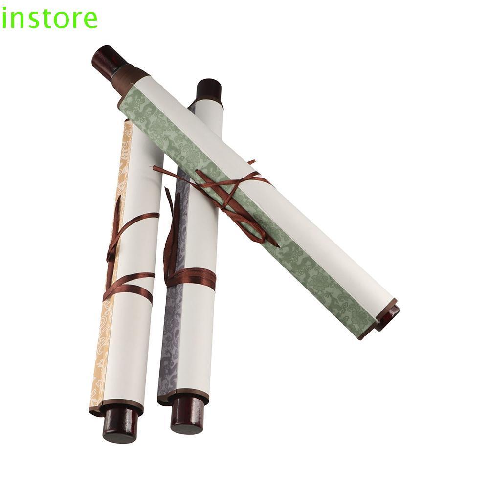 INSTORE Blank Hanging Scroll Artist 1pcs Rice paper Self Made Gifts Art ...