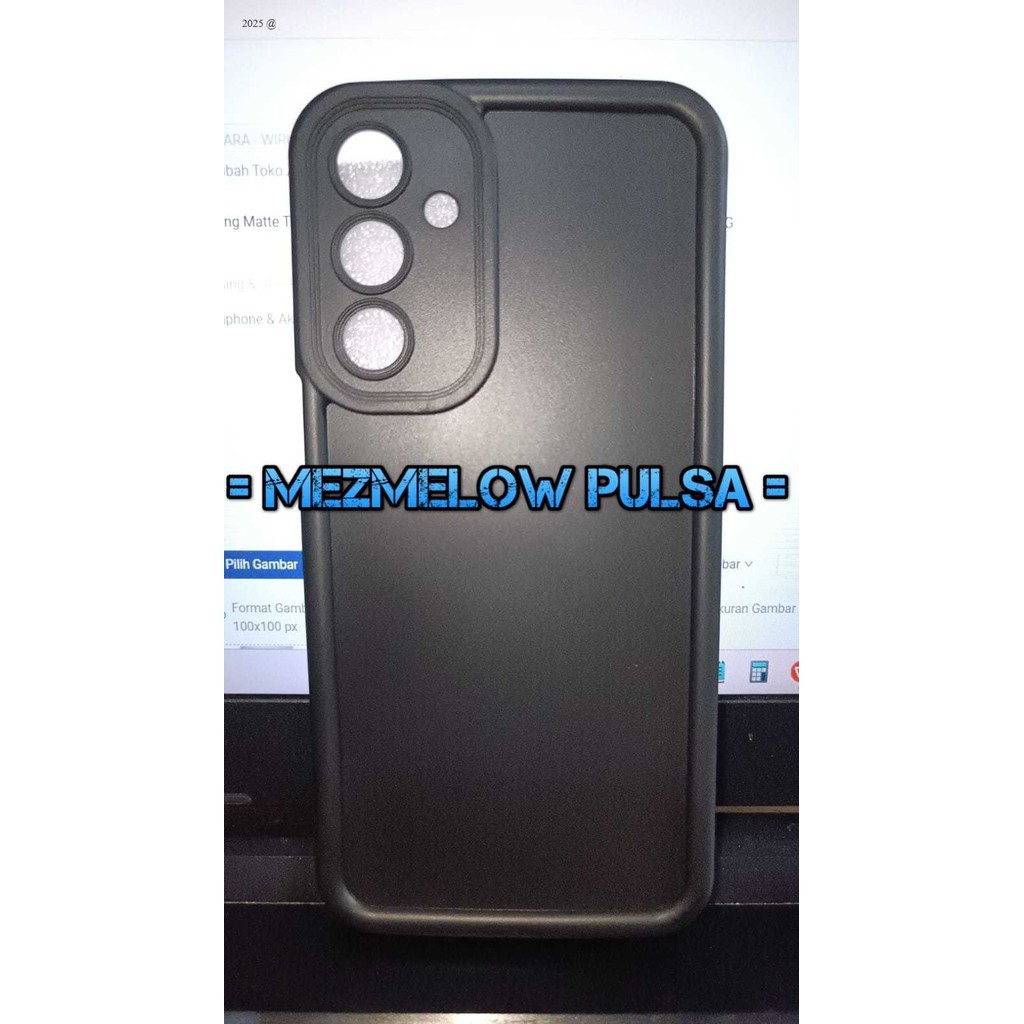 TPU Silicone Casing Matte Caseng Softcase SAMSUNG A16 5G - Gambar 2