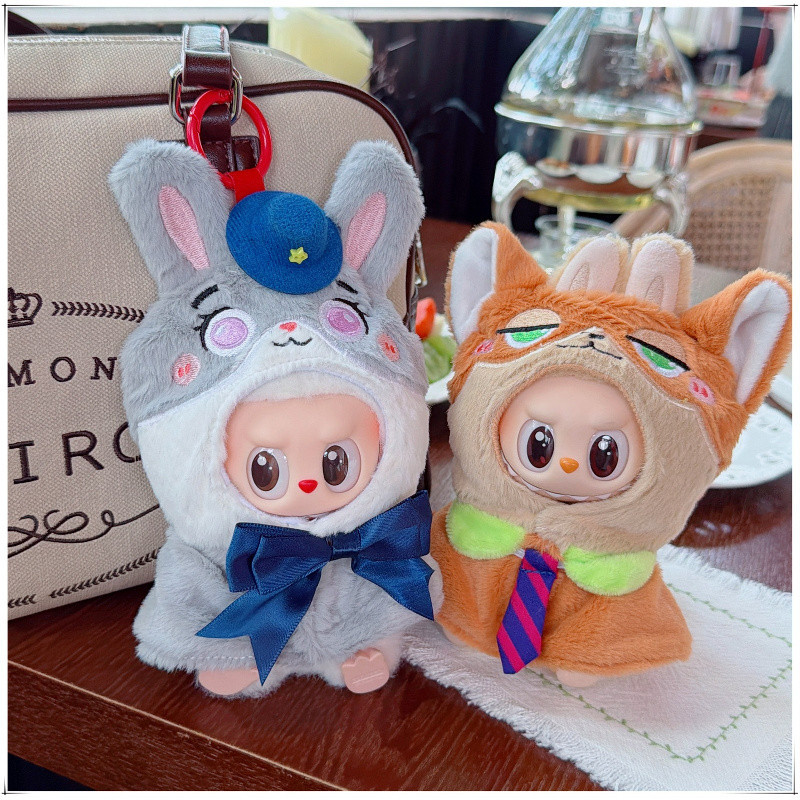 One Two Three Generations labubu Crazy Zootopia Rabbit Police Officer ...
