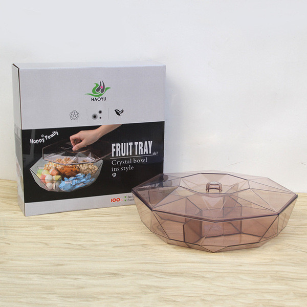 balang kuih raya kedap udara balang kuih raya Octagonal Grid Candy Tray ...