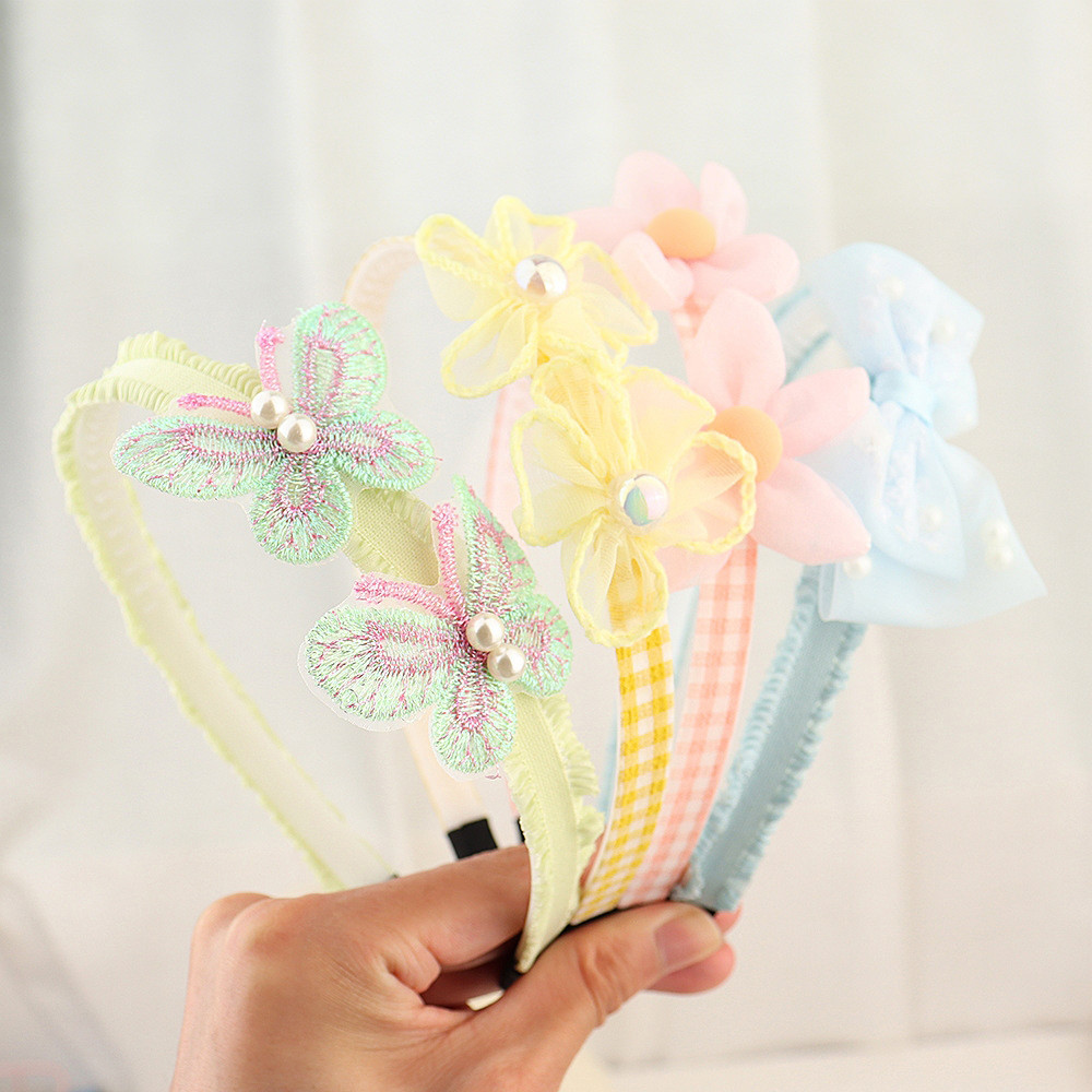 Bando Anak Pita Mutiara Lucu Nyaman COD - Gambar 3