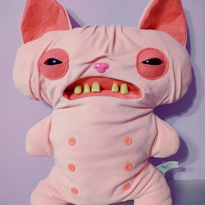 Original Big Fugg Teeth Monsters Plush Stuffed Toy Fuggler Wrinkle ...