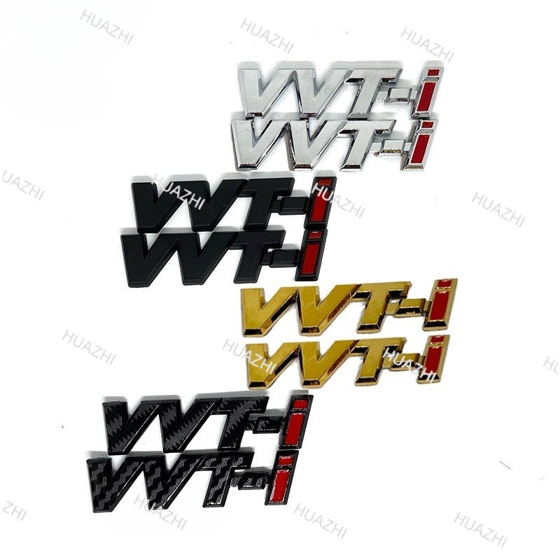 ZC EMBLEM LOGO VVTi DUAL VVTI TOYOTA TRD VVT I VVTI GOLD Sticker for ...