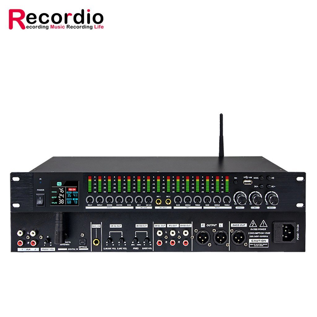 GAX-LD1500 Professional Digital Effects Equalizer Karaoke OK System ...