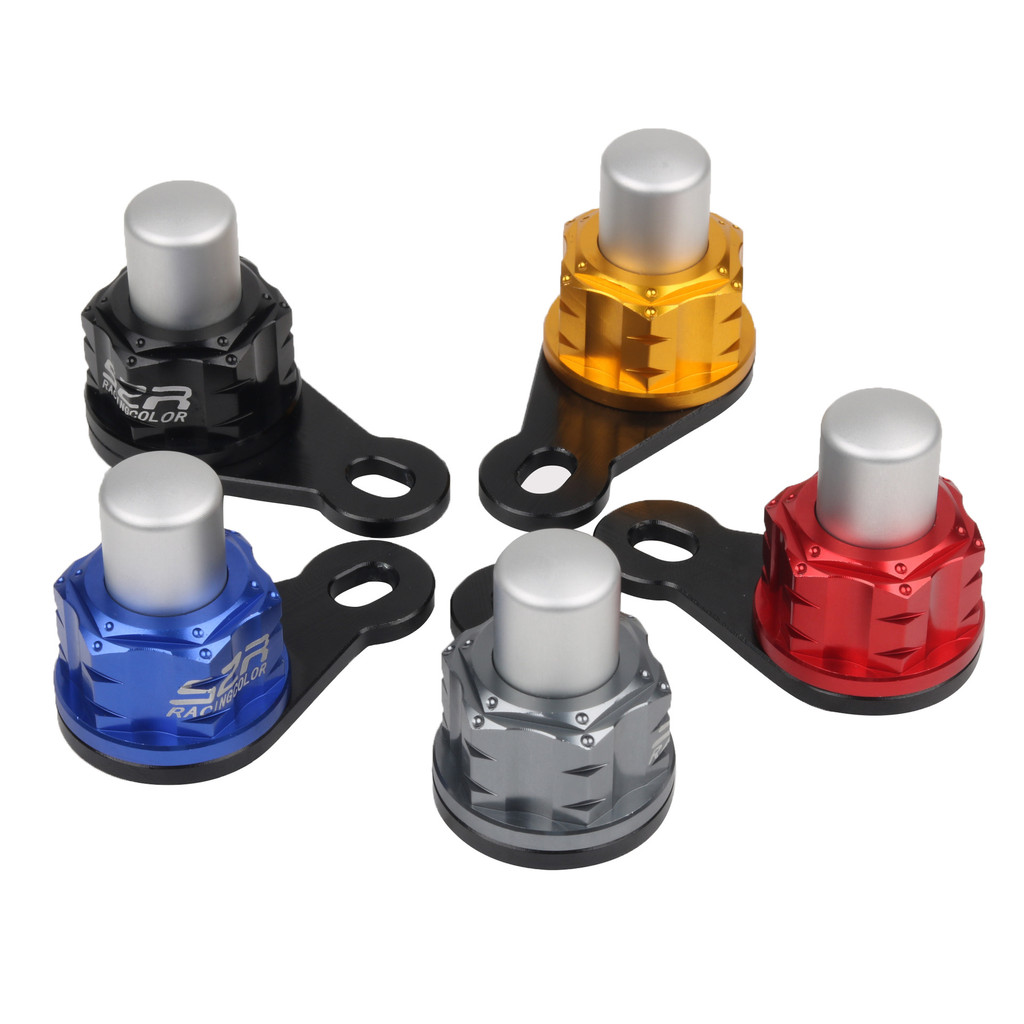 Motorcycle Ramp Parking Lock Brake Horn Push Button Switch Parking Calf ...
