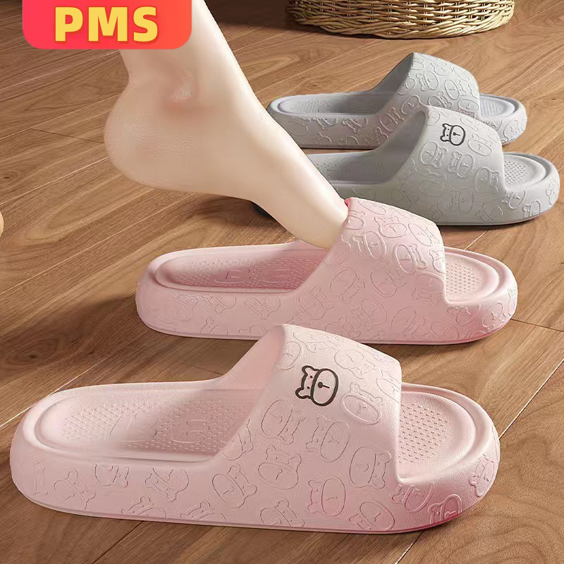POPmaker shop Sandál Slop Indoor / Sendal Rumah Model Beruang - Anti Slip, Nyaman, dan Desain Kartun yang Lucu COD