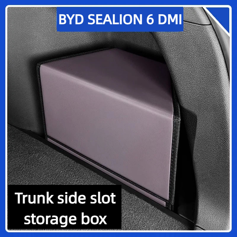 BYD SEALION 6 Dmi Trunk Storage Box Side Slot Storage Box Tail Box ...